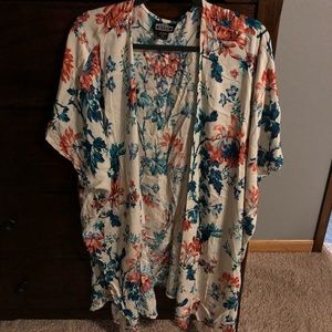 NWOT floral kimono